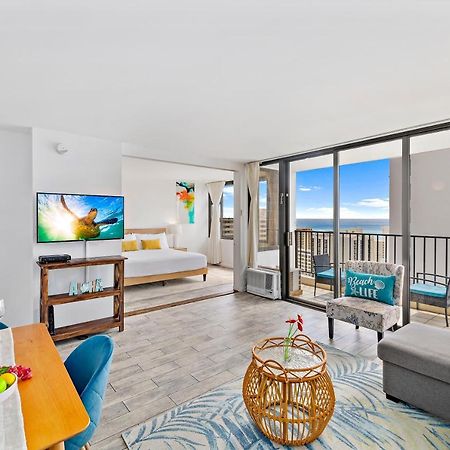 1Br With Great Ocean Views, 1 Block To Waikiki Beach Χονολουλού Εξωτερικό φωτογραφία