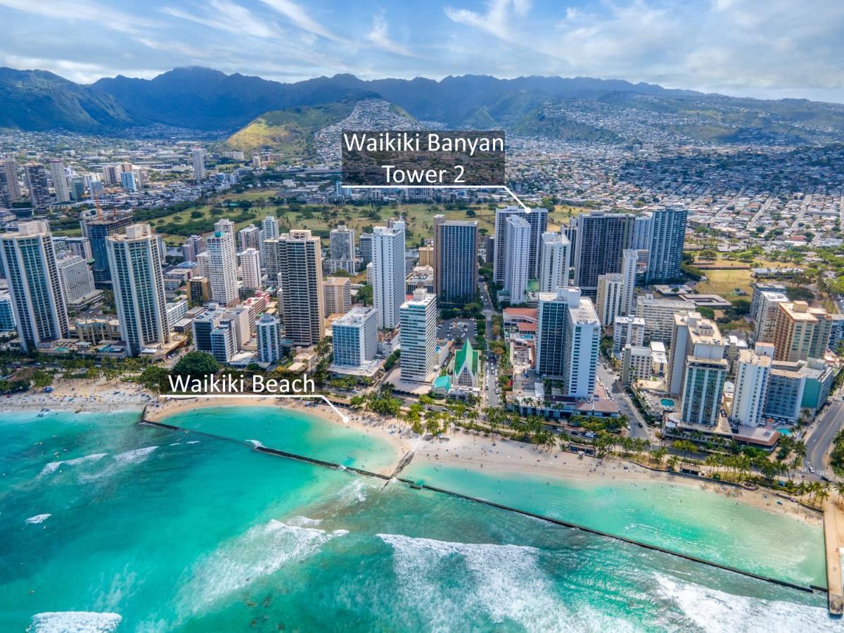 1Br With Great Ocean Views, 1 Block To Waikiki Beach Χονολουλού Εξωτερικό φωτογραφία