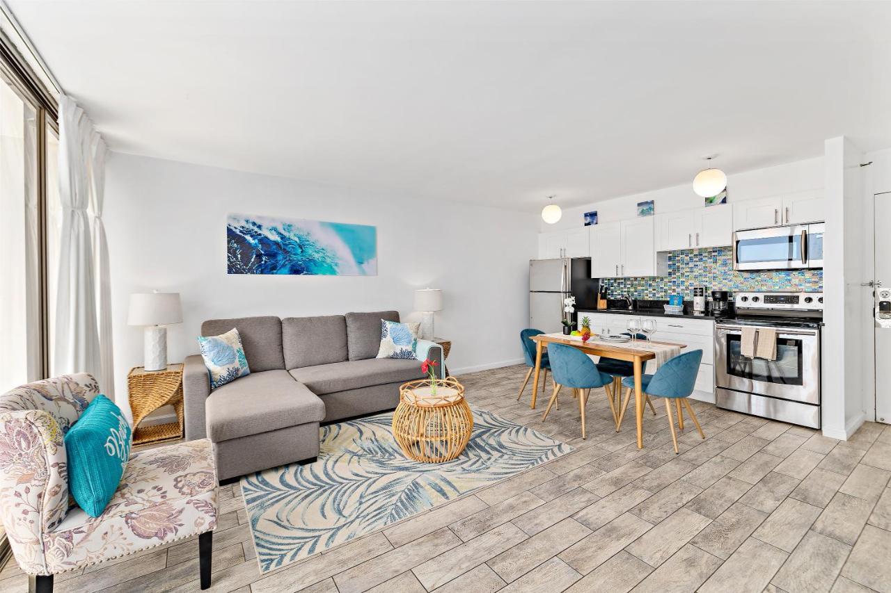 1Br With Great Ocean Views, 1 Block To Waikiki Beach Χονολουλού Εξωτερικό φωτογραφία