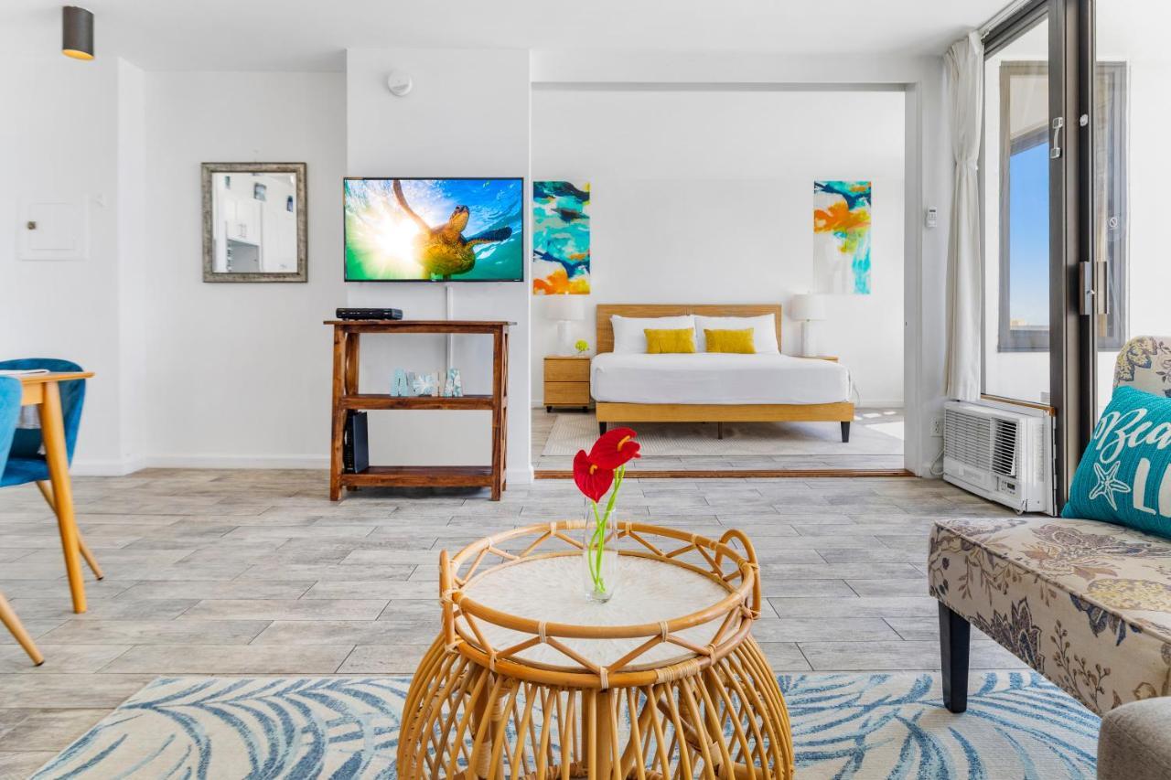 1Br With Great Ocean Views, 1 Block To Waikiki Beach Χονολουλού Εξωτερικό φωτογραφία