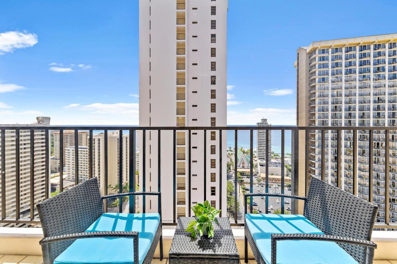 1Br With Great Ocean Views, 1 Block To Waikiki Beach Χονολουλού Εξωτερικό φωτογραφία
